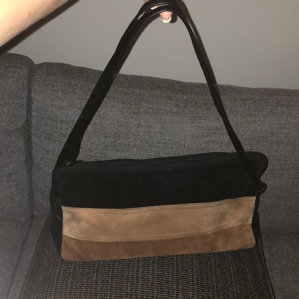 Nancy Bacich vintage suede Purse